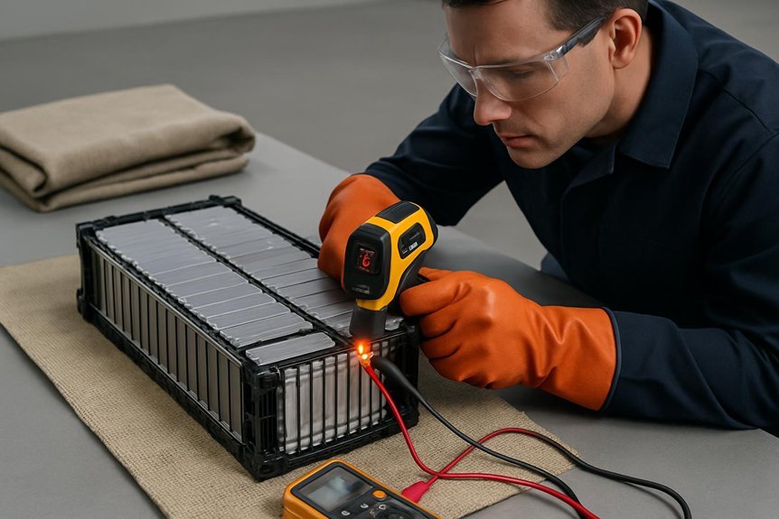 visual and thermal safety checks
