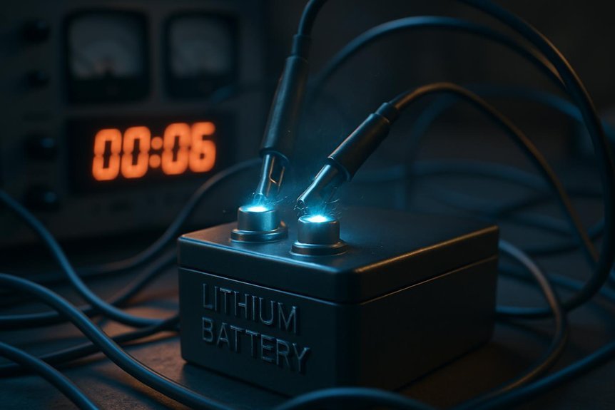 high current tapering charge limits