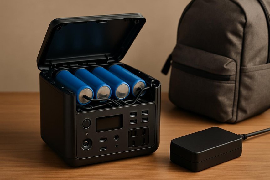 lightweight compact lithium power stations