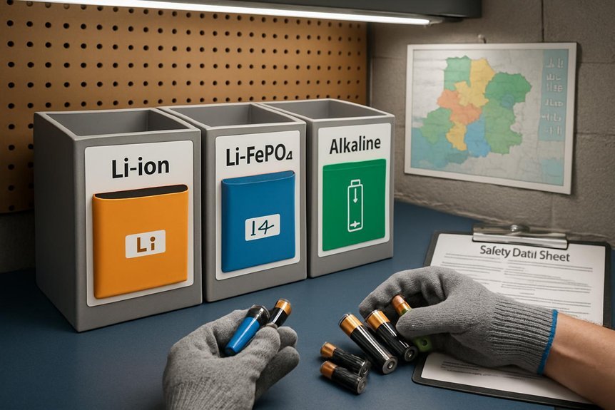lithium battery disposal guidelines vary