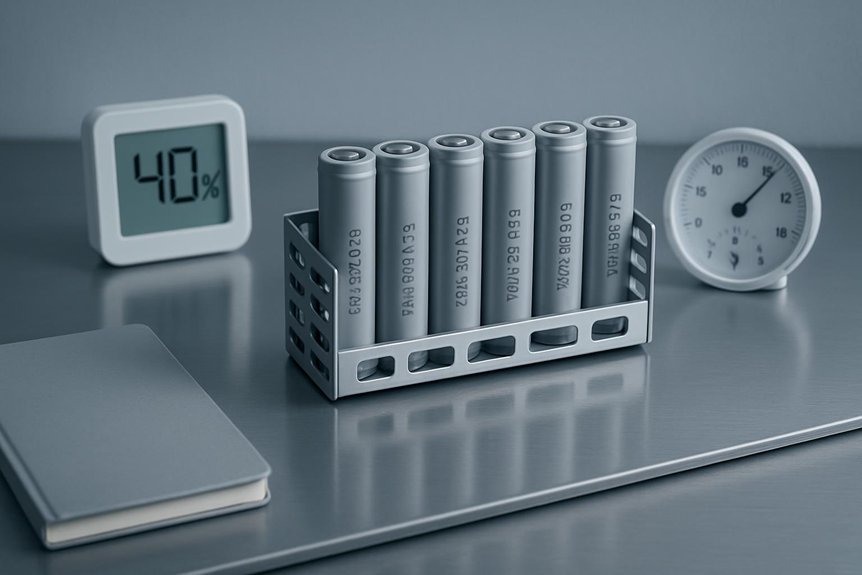 optimal storage voltage across temperatures