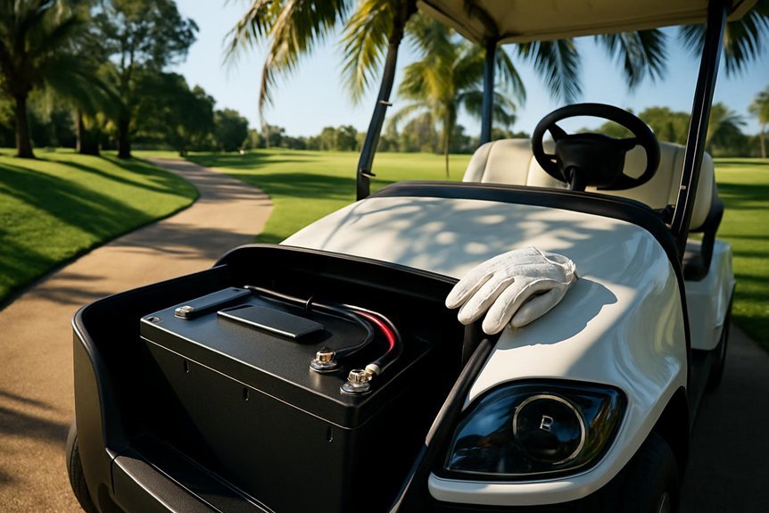 deep discharge reduces golf cart life