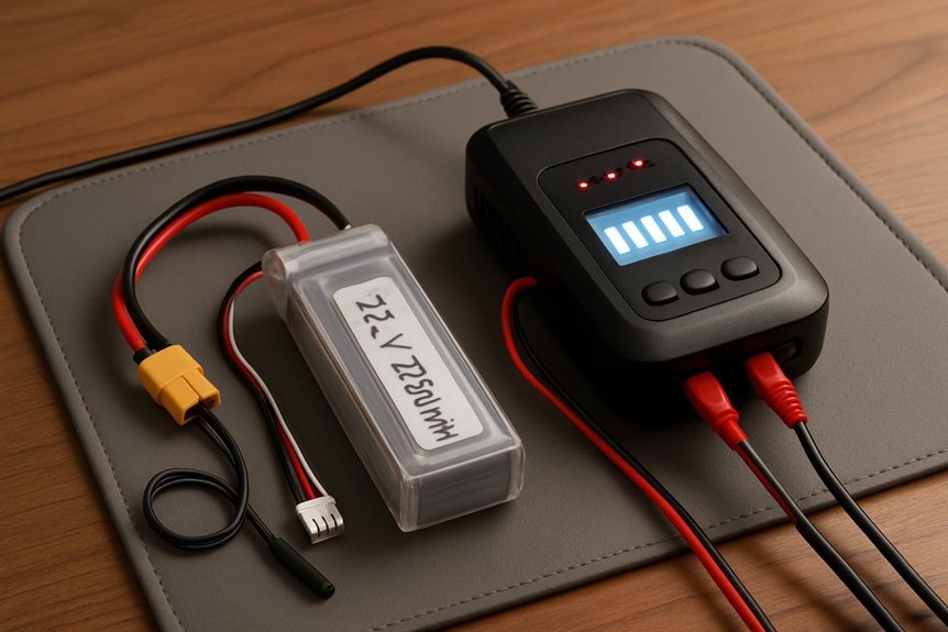 matching lipo charger to pack specs