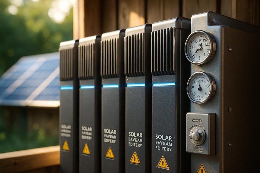 temperature driven lithium storage reliability thresholds