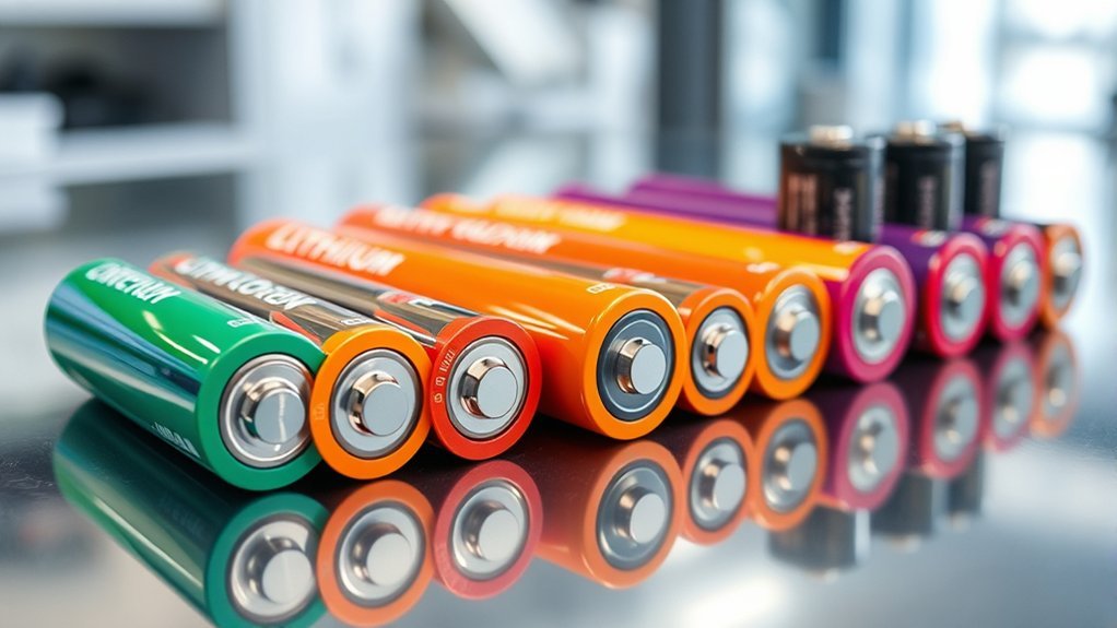 battery chemistry performance differences