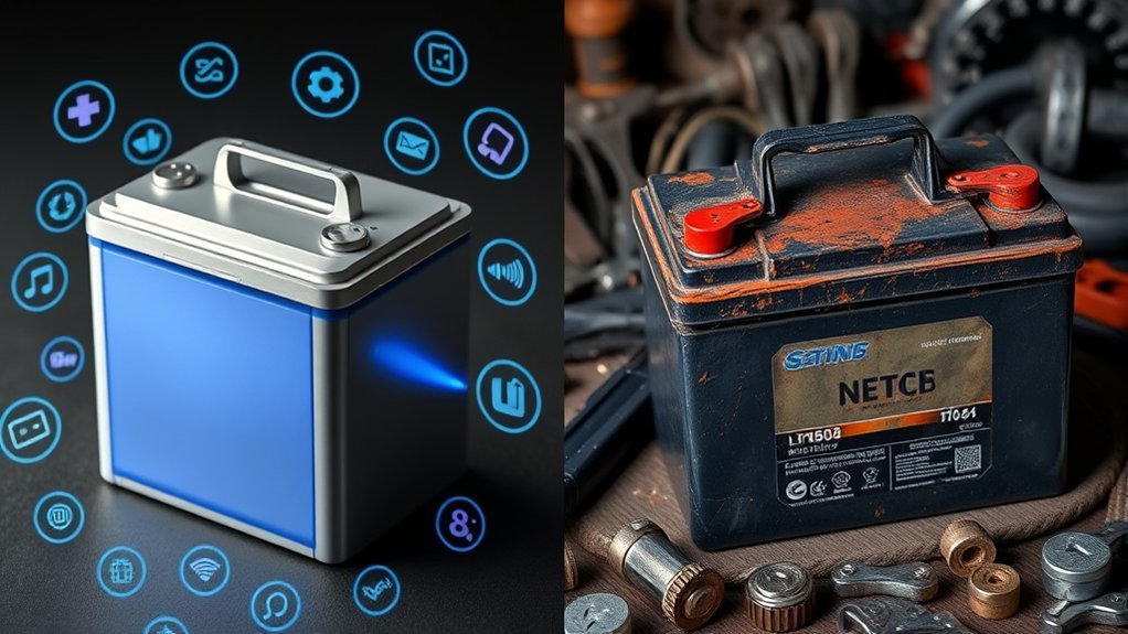 battery maintenance comparison analysis