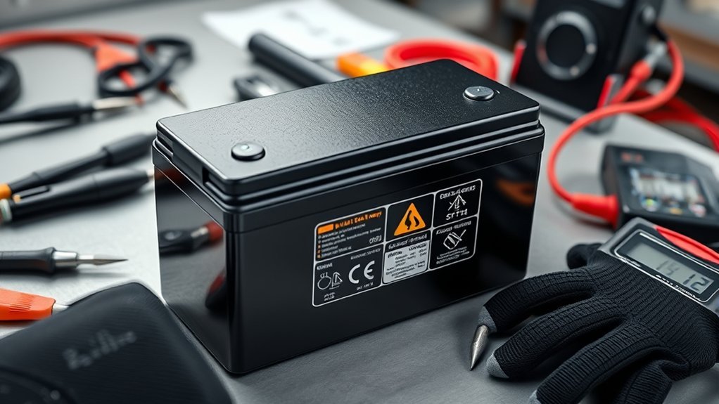 battery safety and handling