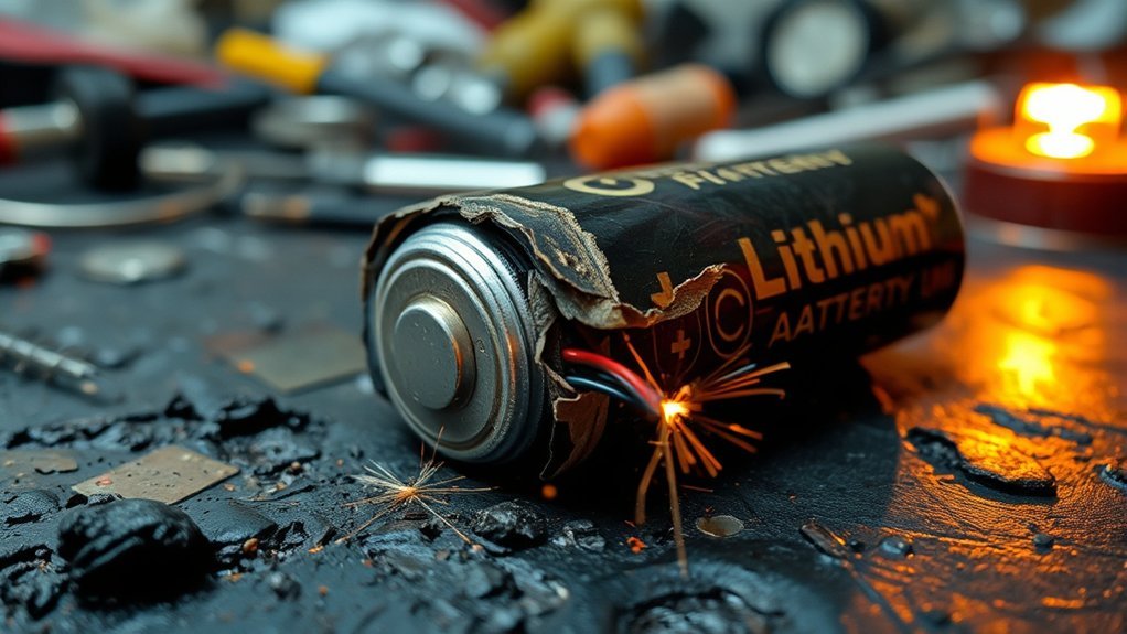 battery short circuit causes