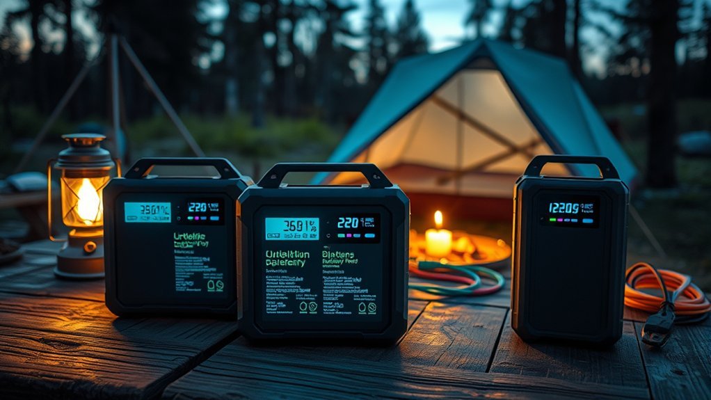 camping power station specifications