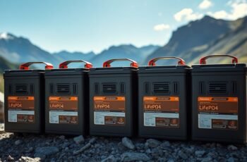 5 High Capacity Portable LiFePO4 Batteries That Power Up Any Adventure