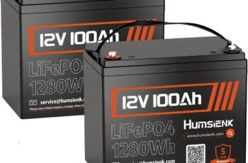 HumsiENK 12V 100Ah LiFePO4 Lithium Battery, 2PACK Review – Worth Buying? | Amazon Product Review