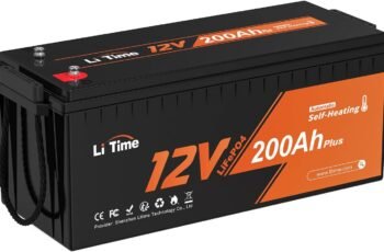 Litime 12V 200Ah Plus LiFePO4 Lithium Battery Review — Self-Heating & Cold Weather Performance