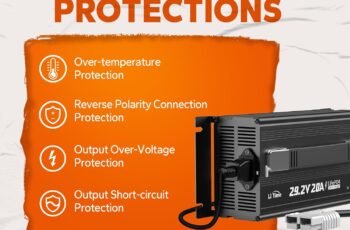 LiTime 24V 100Ah LiFePO4 Lithium Battery with 29.2V 20A LiFePO4 Battery Charger Review
