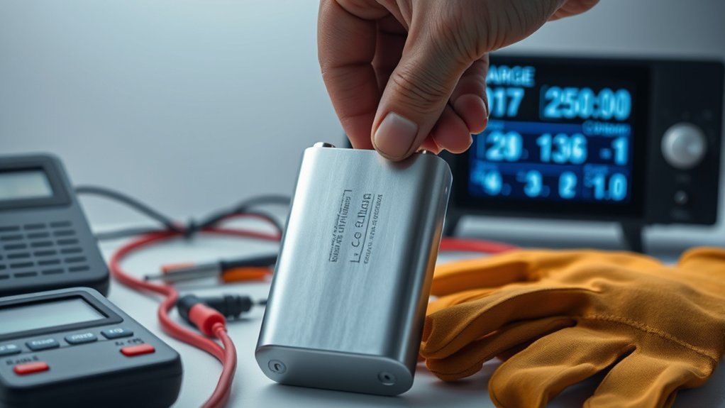 proper lithium battery charging