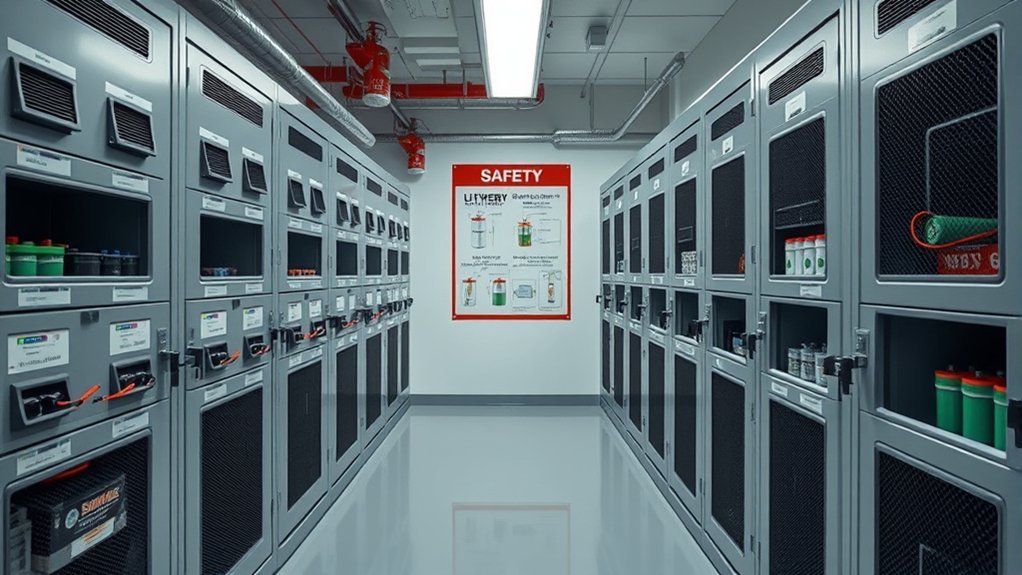 proper lithium battery storage