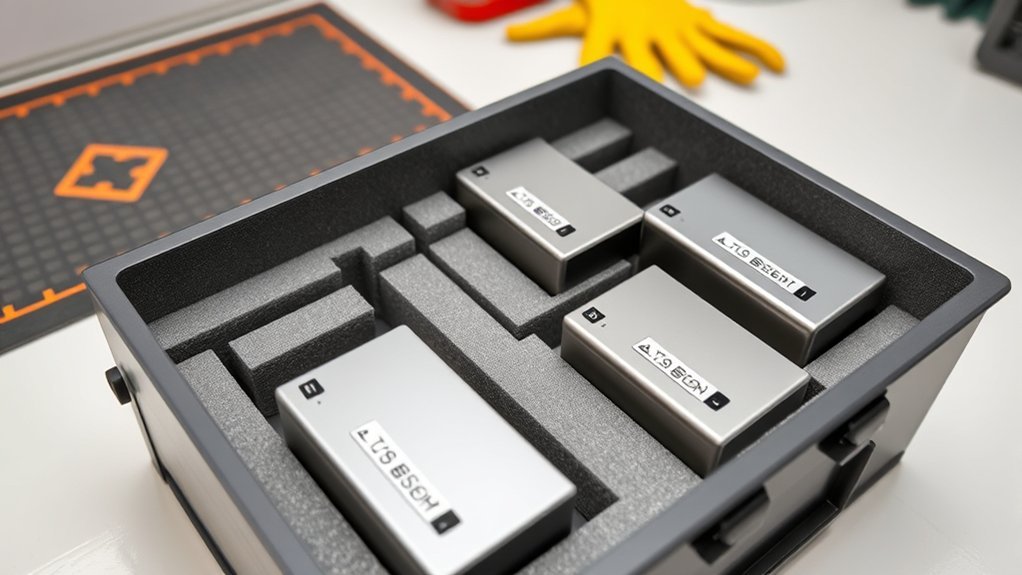 proper lithium battery storage