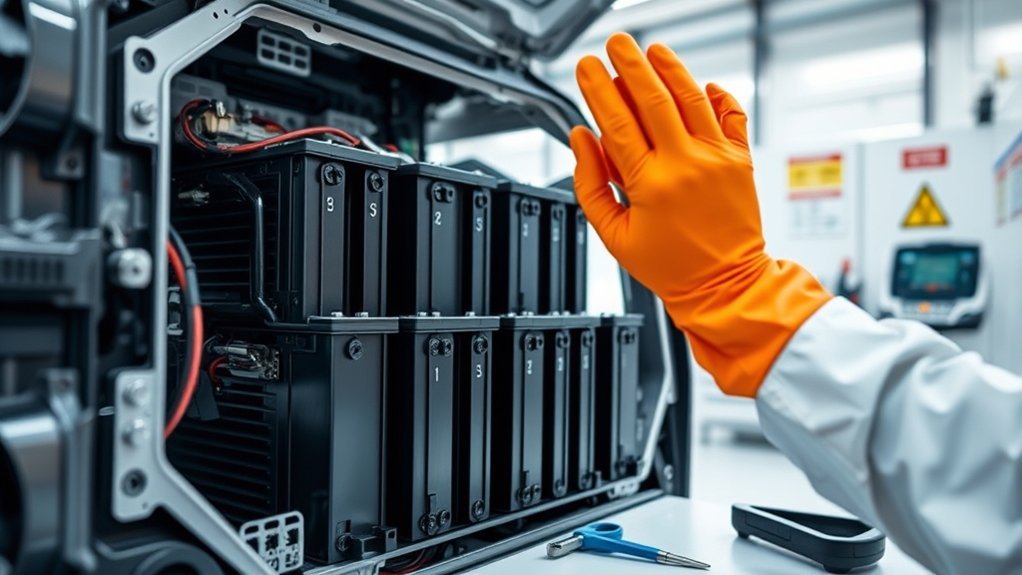 safe battery handling practices