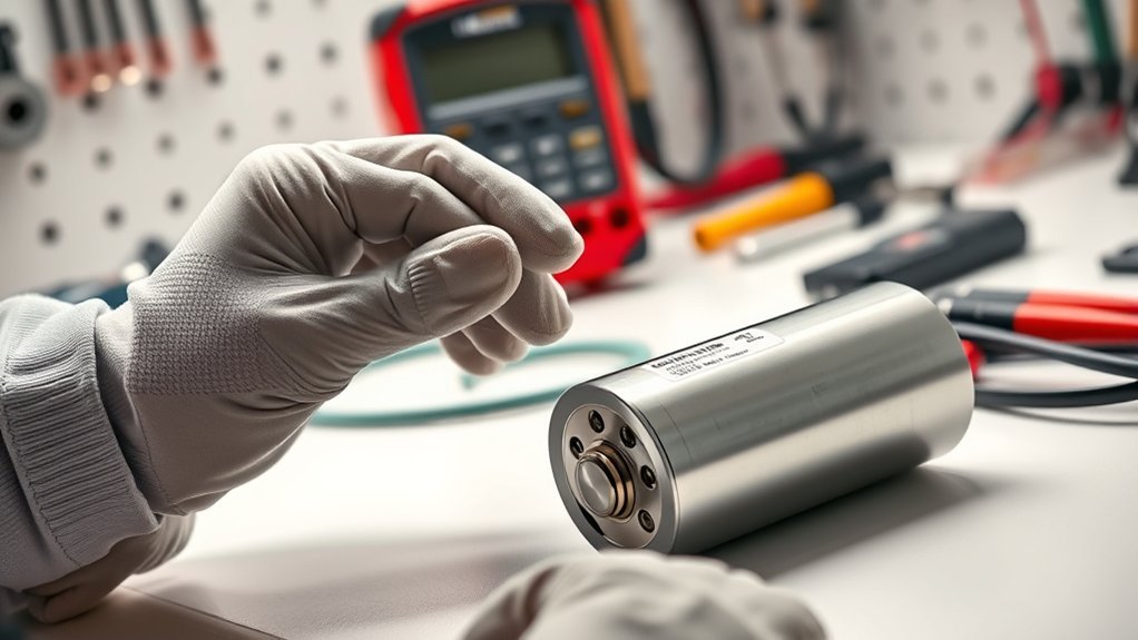 safe lithium battery handling