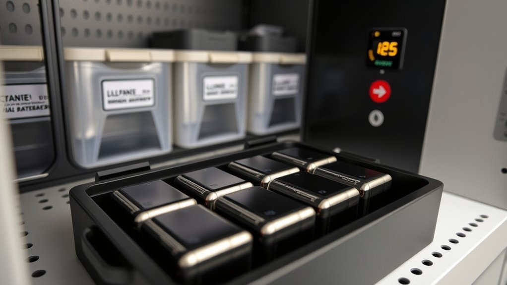safe lithium polymer storage