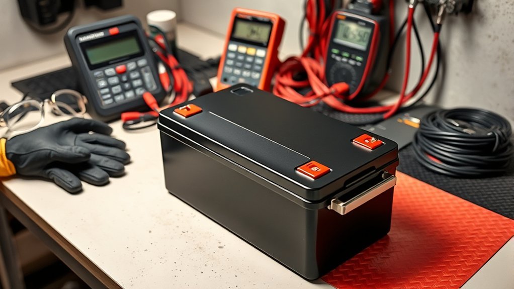 safe proper battery maintenance