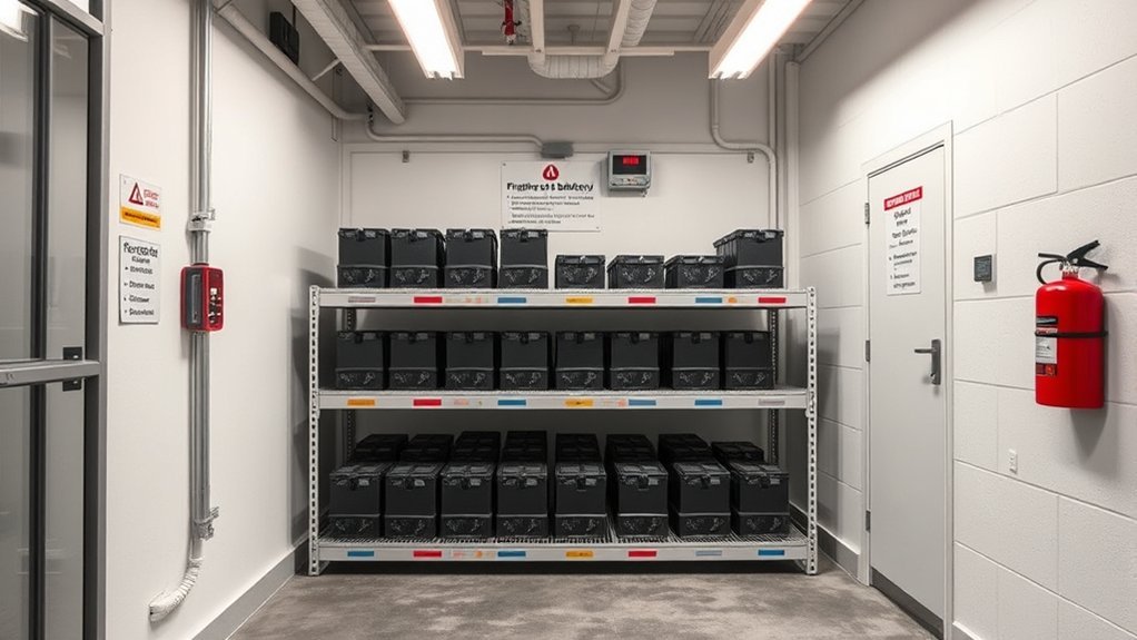 safe ventilated storage conditions