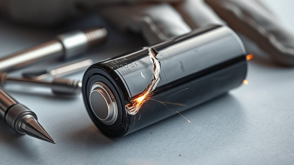 signs of lithium short circuit