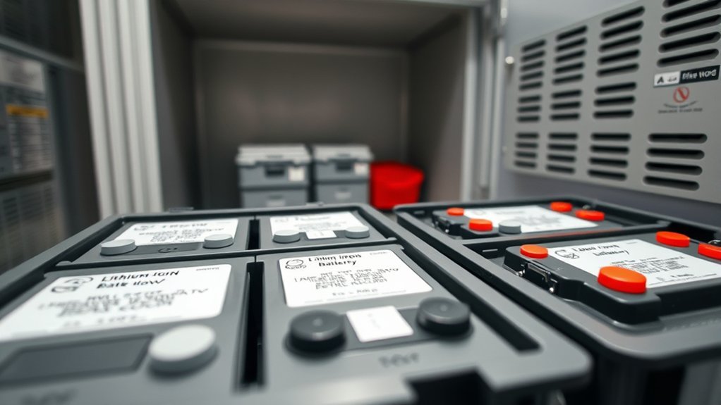 store batteries safely properly