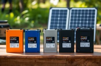5 Best Compact LiFePO4 Batteries Solutions for Power on the Go