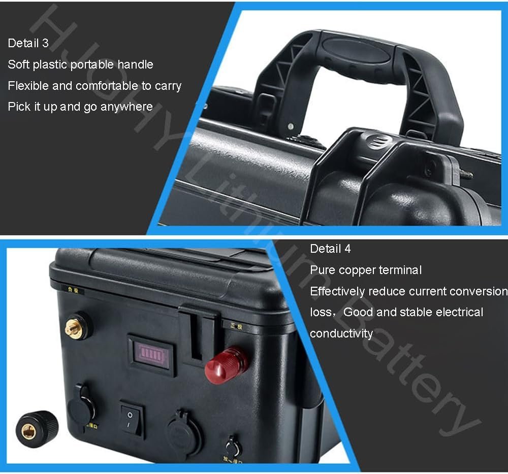 12V 100Ah 120Ah 150Ah 200Ah Outdoor Thruster LiFePO4 Battery 12V Lithium Iron Phosphate Rechargeable Replacement Battery for Golf Cart/Marine/RV/Trolling Motor Battery 12V 100Ah 120Ah 150Ah 200Ah Outdoor Thruster LiFePO4 Battery 12V Lithium Iron Phosphate Rechargeable Replacement Battery for Golf Cart/Marine/RV/Trolling Motor Battery