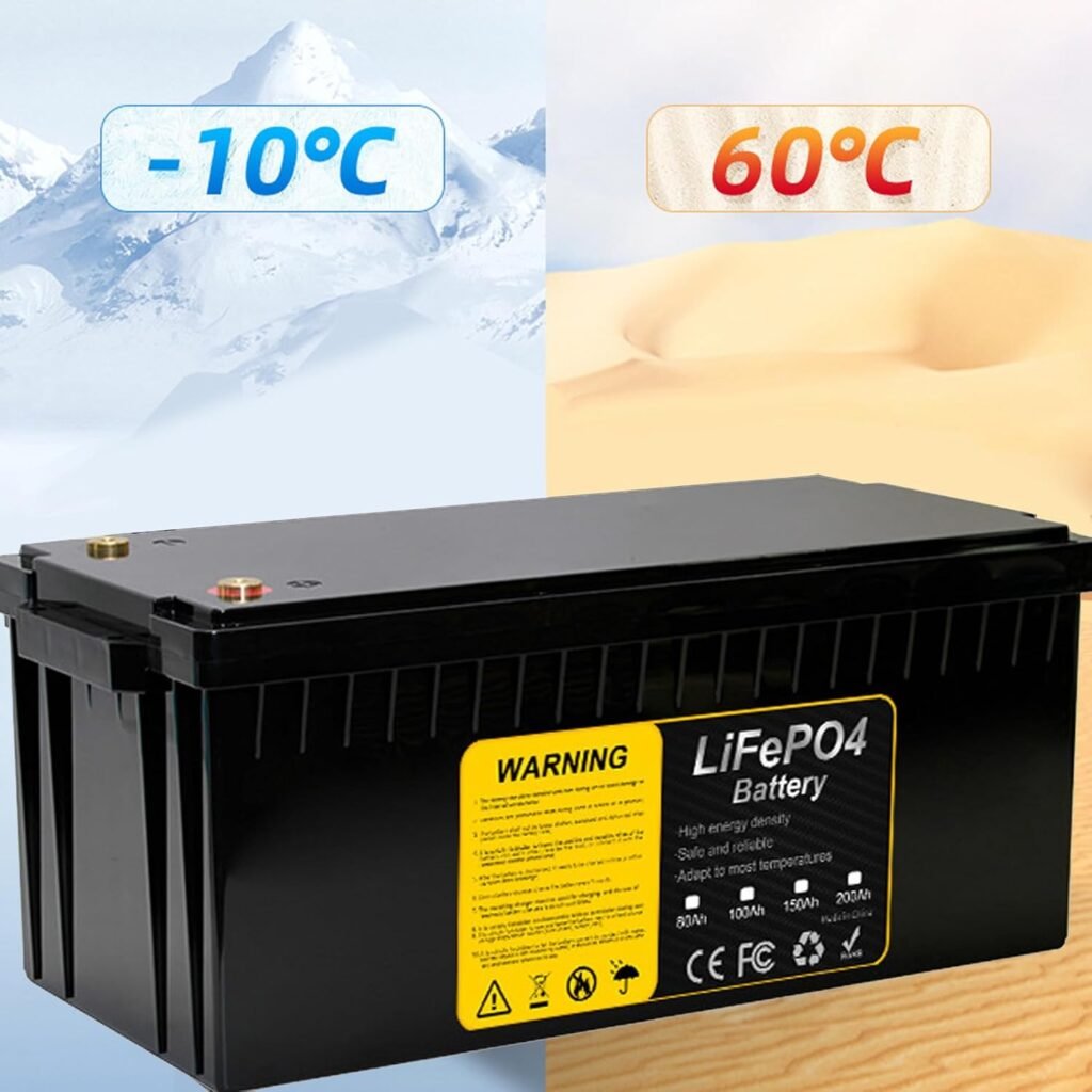 12V 80Ah 100Ah 150Ah 200Ah LiFePO4 Battery Deep Cycle Lithium Iron Phosphate Rechargeable Battery Built-in BMS for Golf Cart EV RV Solar Energy Storage Battery,12v200ah 12V 80Ah 100Ah 150Ah 200Ah LiFePO4 Battery Deep Cycle Lithium Iron Phosphate Rechargeable Battery Built-in BMS for Golf Cart EV RV Solar Energy Storage Battery,12v200ah