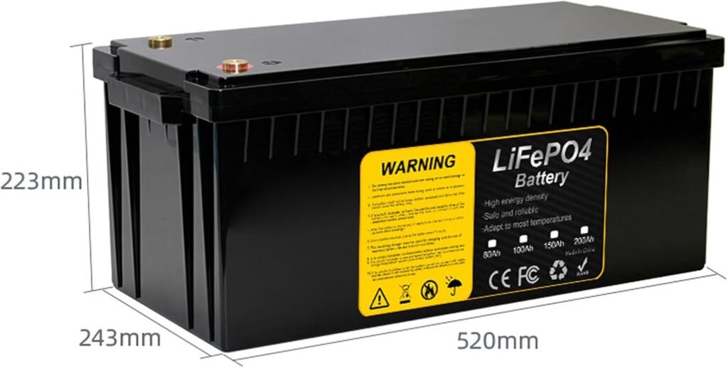 12V 80Ah 100Ah 150Ah 200Ah LiFePO4 Battery Deep Cycle Lithium Iron Phosphate Rechargeable Battery Built-in BMS for Golf Cart EV RV Solar Energy Storage Battery,12v200ah 12V 80Ah 100Ah 150Ah 200Ah LiFePO4 Battery Deep Cycle Lithium Iron Phosphate Rechargeable Battery Built-in BMS for Golf Cart EV RV Solar Energy Storage Battery,12v200ah