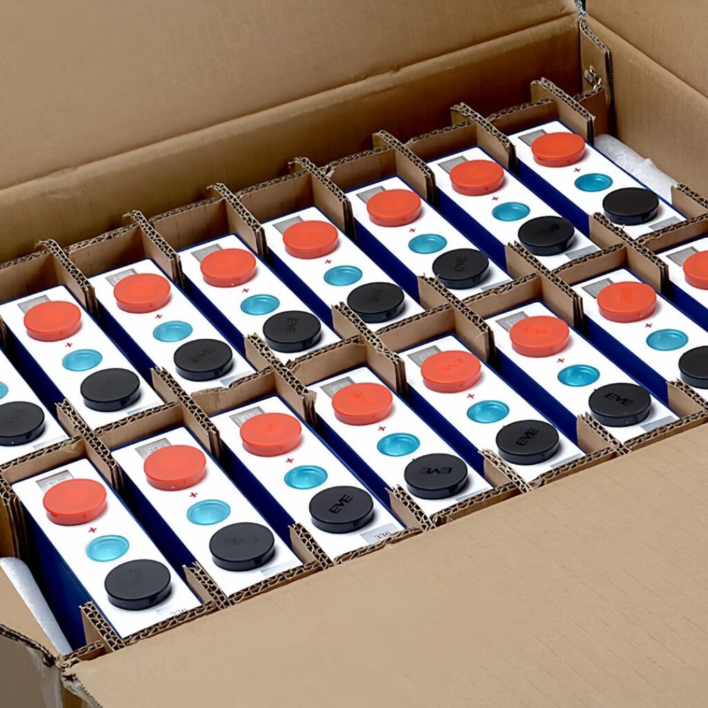 16pcs 3.2V 105Ah EVE LF105 Grade A Lifepo4 Battery Cells Prismatic LFP Rechargeable Lithium Ion Batteries Cell for Solar Energy Storage 16pcs 3.2V 105Ah EVE LF105 Grade A Lifepo4 Battery Cells Prismatic LFP Rechargeable Lithium Ion Batteries Cell for Solar Energy Storage