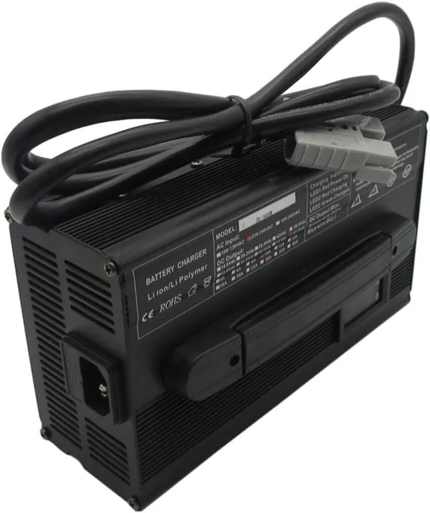 900W 42V 20A Lithium Charger 10S 36V Forklift Golf Cart Li Ion 100AH 200AH Solar System Battery Fast Charger with LCD Screen(Alligator Clip) 900W 42V 20A Lithium Charger 10S 36V Forklift Golf Cart Li Ion 100AH 200AH Solar System Battery Fast Charger with LCD Screen(Alligator Clip)