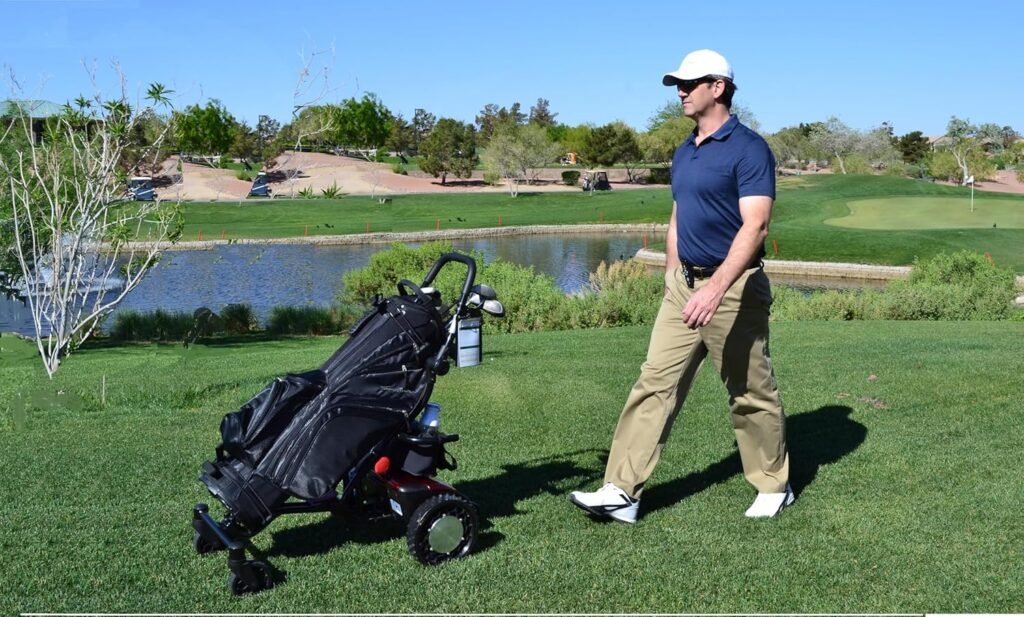 CaddyTrek R2 Smart Robotic Electric Golf Cart Bag Caddy CaddyTrek R2 Smart Robotic Electric Golf Cart Bag Caddy
