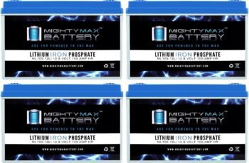 Mighty Max Battery 12V 100AH Lithium Replacement Battery Compatible with RV Motorhomes – 4 Pack Review Mighty Max Battery 12V 100AH Lithium Replacement Battery Compatible with RV Motorhomes – 4 Pack Review